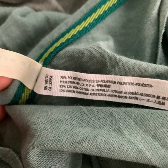 Free People top Tank Side Tie Movement Green Sz S - Picture 4 of 4